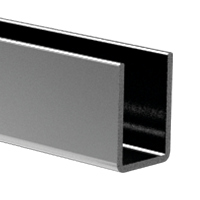 Perfiles U de aluminio y acero