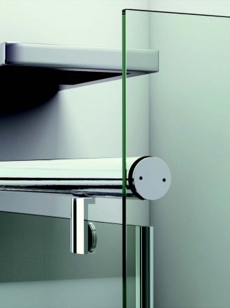 Correderas aéreas acero inox para baño